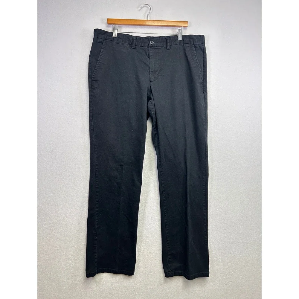 Old Navy Ultimate Straight Black Mens Chinos Pants Size 38‎ x 34